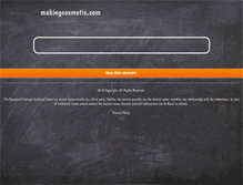 Tablet Screenshot of makingcosmetic.com